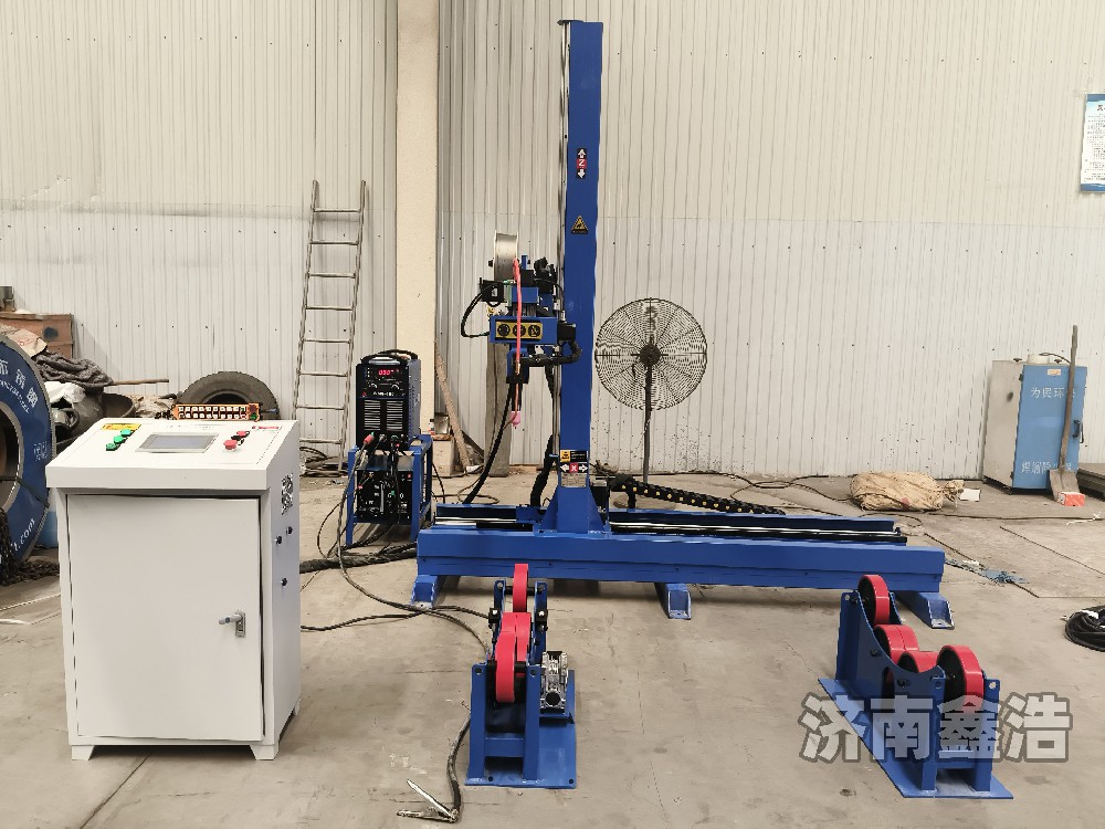 淄博客戶訂購分體式氬弧自動(dòng)焊，提高生產(chǎn)效率，焊接焊縫美觀